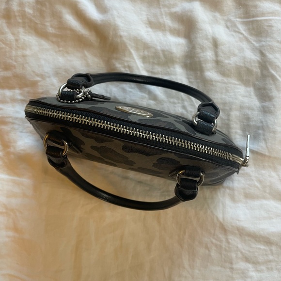 Coach Top Handle Bag in Wild Print